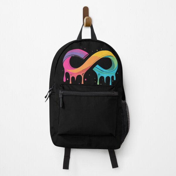 Item preview, Autistic Pride rainbow infinity Symbol designed and sold by UrbanGraphixs.