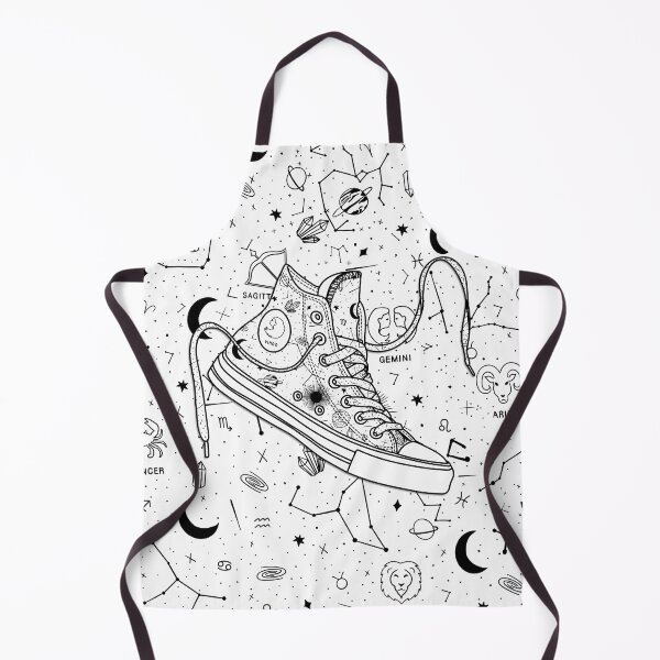 Item preview, Virgo High tops - Black & white designed and sold by MickeyEdwards.