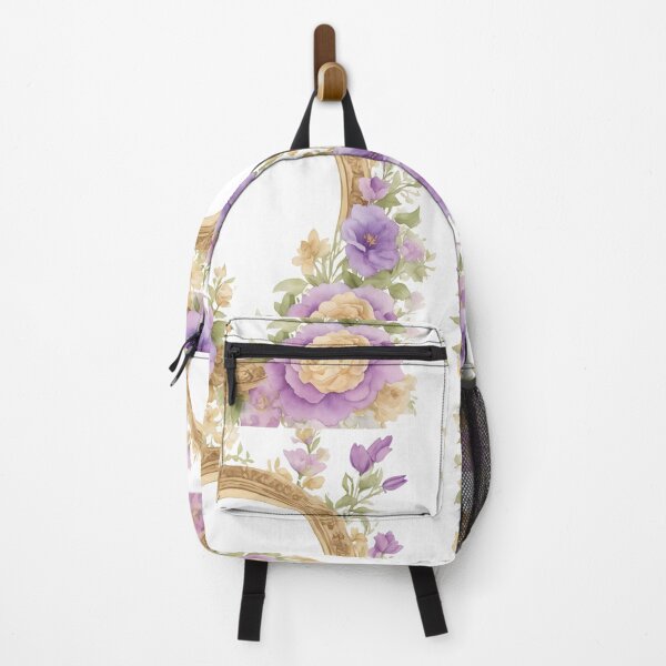 Item preview, Purple floral frame designed and sold by Jayjaynaenae.