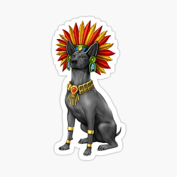 Item preview, Xolo Perro Guerrero Azteca designed and sold by underheaven.