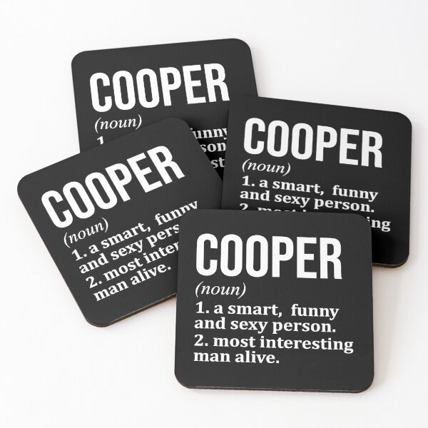 Item preview, Cooper Name Definition designed and sold by XCIV.