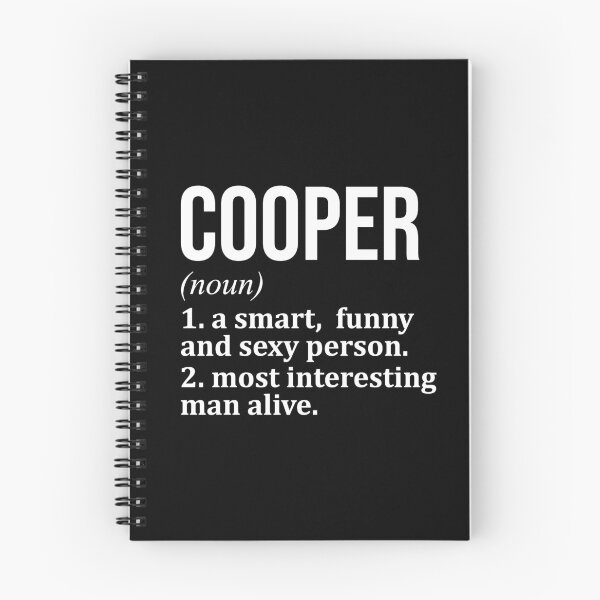 Artikelvorschau, Definition des Cooper-Namens entworfen und verkauft von XCIV.