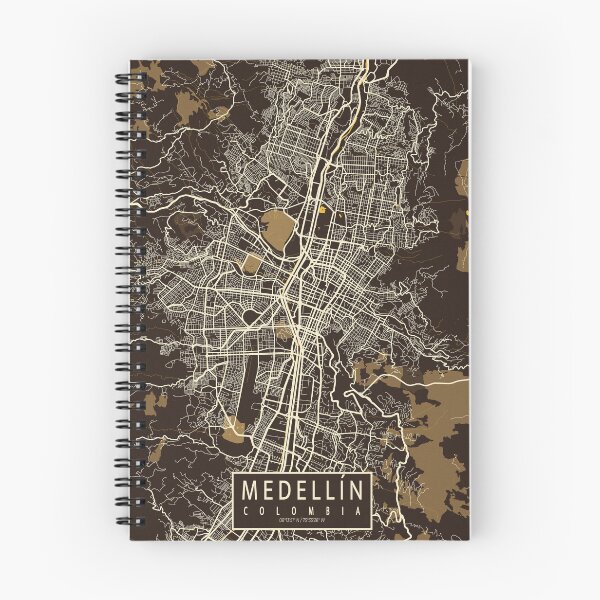 Item preview, Medellin City Map of Colombia - Pastel designed and sold by deMAP.