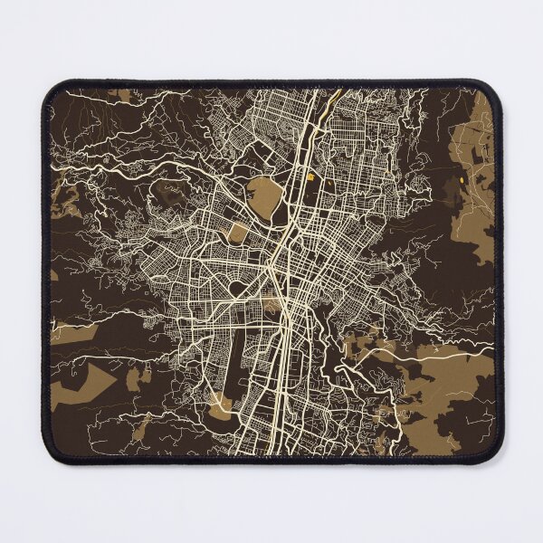 Item preview, Medellin City Map of Colombia - Pastel designed and sold by deMAP.