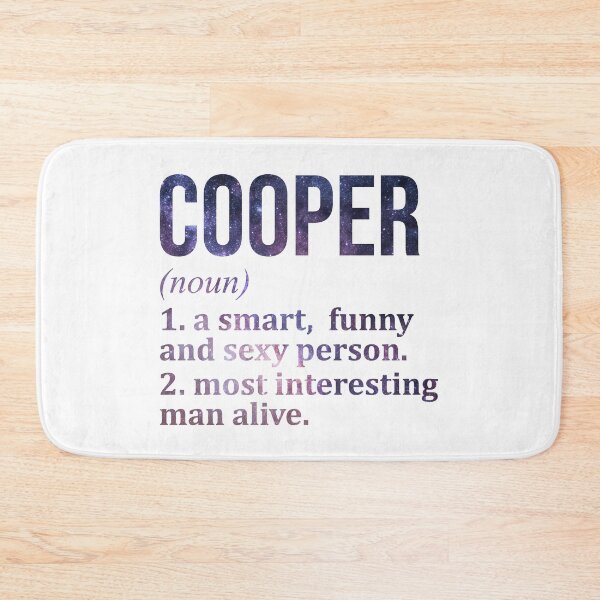Item preview, Cooper Name Definition designed and sold by XCIV.
