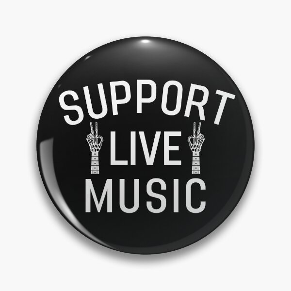 Item preview, support live music Classic T-Shirt designed and sold by padeddesignart.