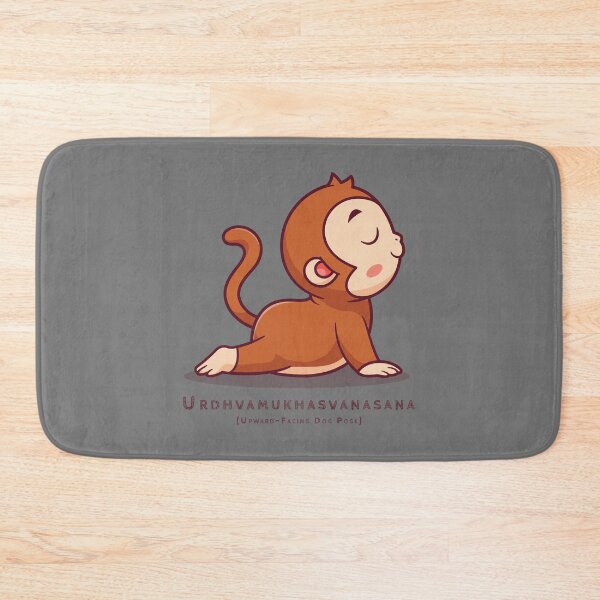 Item preview, Urdhva Mukha Svanasana | Yoga Pose : Baby Monkey designed and sold by savasanaqueen.