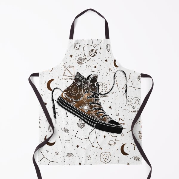 Item preview, Virgo high tops - Space canvas designed and sold by MickeyEdwards.