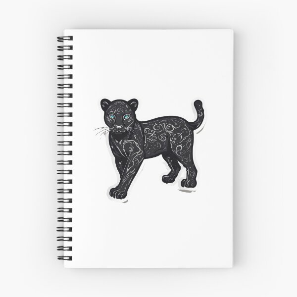 Item preview, black jaguar with blue eyes designed and sold by HATIM Belamin.