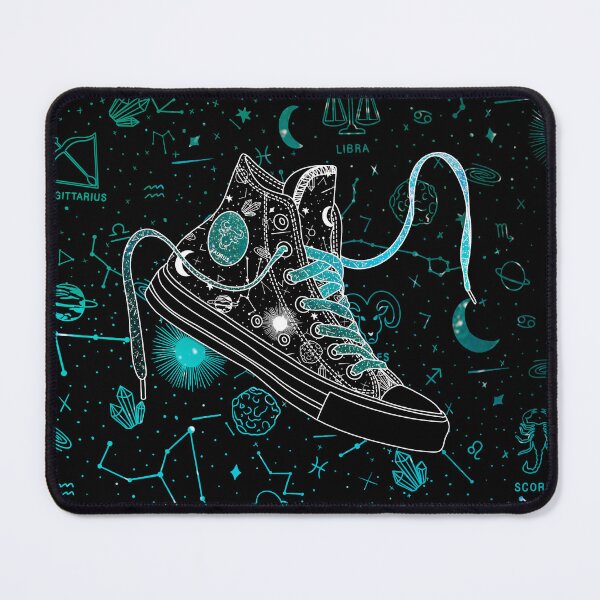 Item preview, Taurus high tops - Space laces designed and sold by MickeyEdwards.