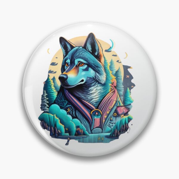 Item preview, Great Blue Wolfdog designed and sold by Creativedsigna.