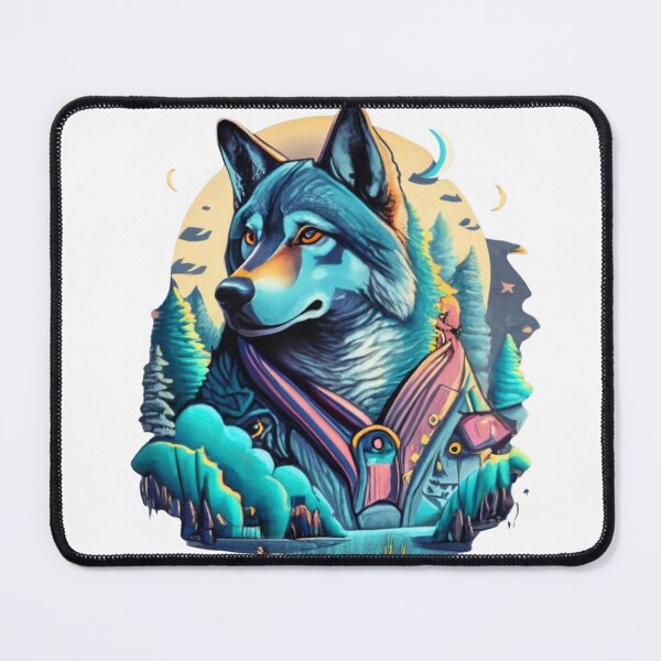 Item preview, Great Blue Wolfdog designed and sold by Creativedsigna.