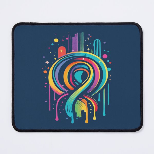 Item preview, Autistic Pride rainbow infinity Symbol designed and sold by UrbanGraphixs.