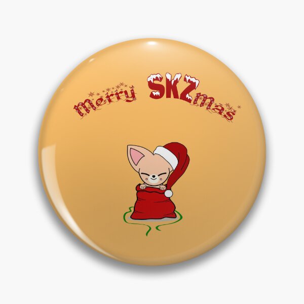 Item preview, Stray Kids I.N Christmas Print | I.N in Santa's Sack | Merry SKZmas designed and sold by sanneenebrant.