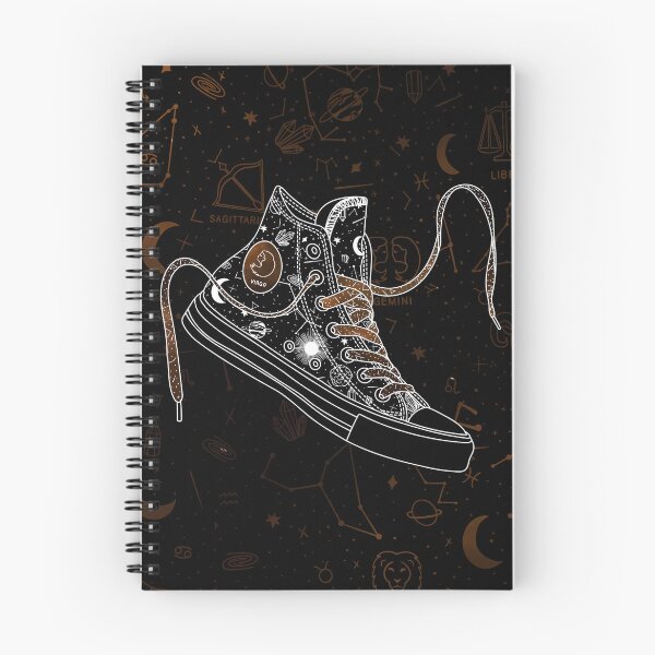 Item preview, Virgo high tops - Space laces designed and sold by MickeyEdwards.