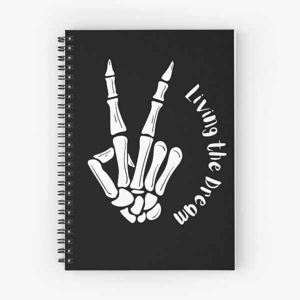 Item preview, Living the dream. Funny sarcastic skeleton.  designed and sold by slicksquid.