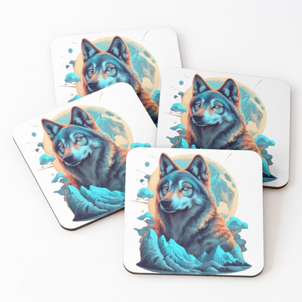 Item preview,   Great Blue Wolfdog designed and sold by Creativedsigna.