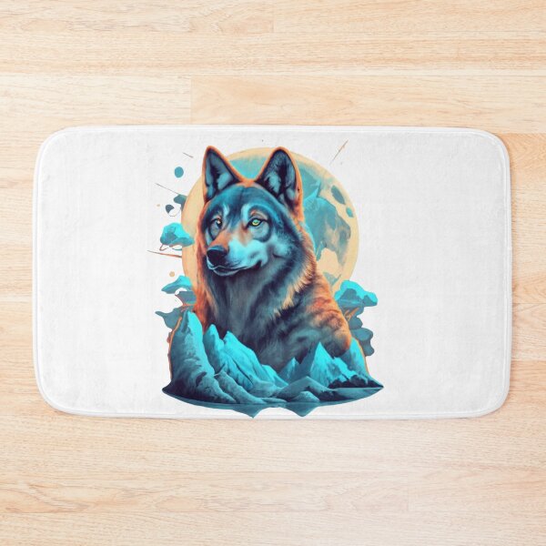 Item preview,   Great Blue Wolfdog designed and sold by Creativedsigna.