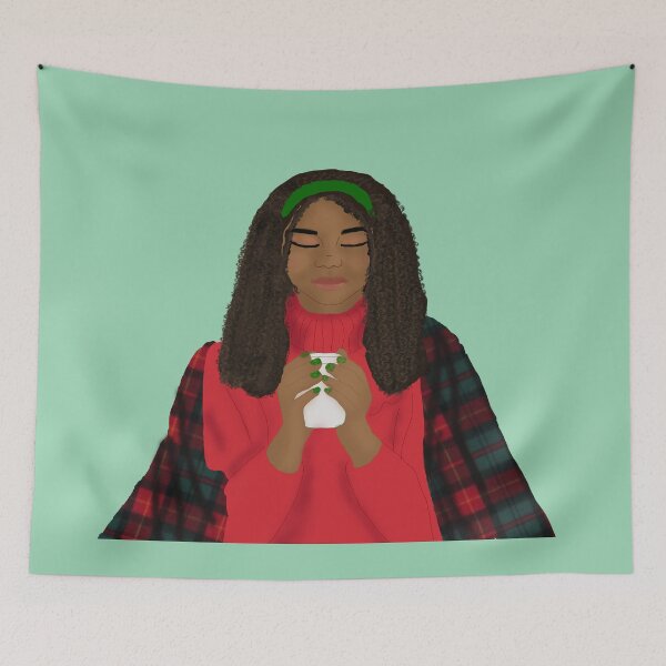 Item preview, Cozy - African American Woman designed and sold by Cecetyshay.