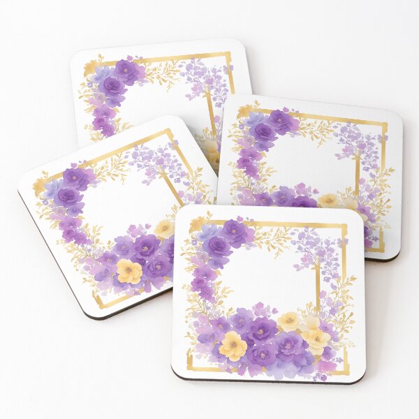 Item preview, Purple flower frame designed and sold by Jayjaynaenae.