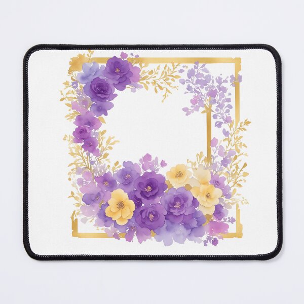 Item preview, Purple flower frame designed and sold by Jayjaynaenae.