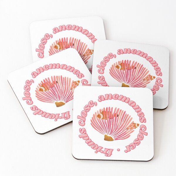Item preview, keep your friends close, anemones closer designed and sold by TideThreads.