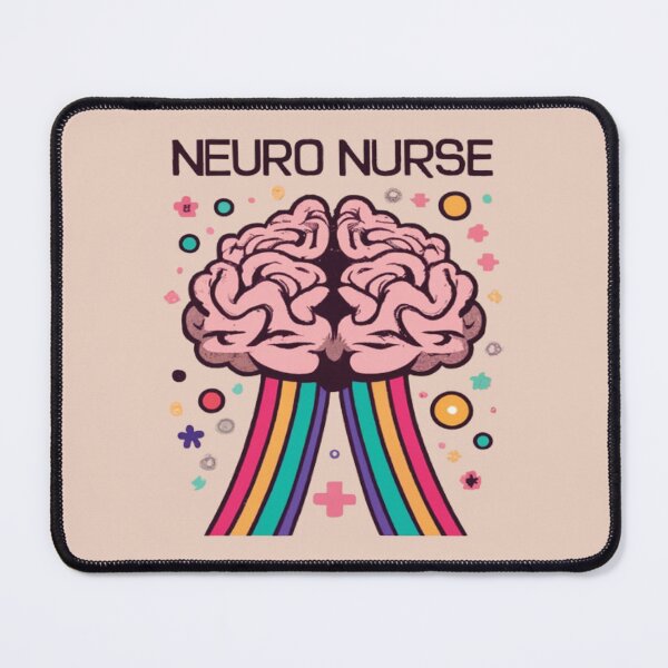 Item preview, Neuro Nurse Autistic Pride rainbow infinity Symbol designed and sold by UrbanGraphixs.