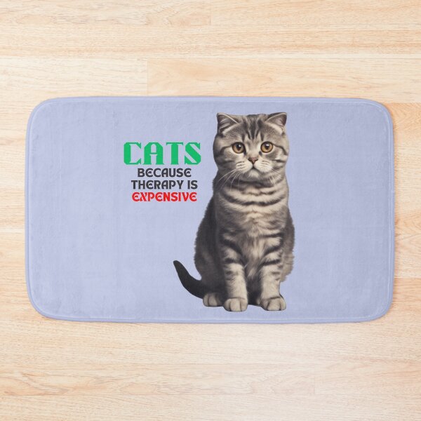 Item preview, Cats: because therapy is expensive designed and sold by DeJuin.