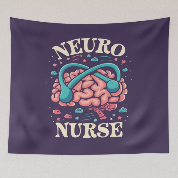Item preview, Neuro Nurse Autistic Pride rainbow infinity Symbol designed and sold by UrbanGraphixs.