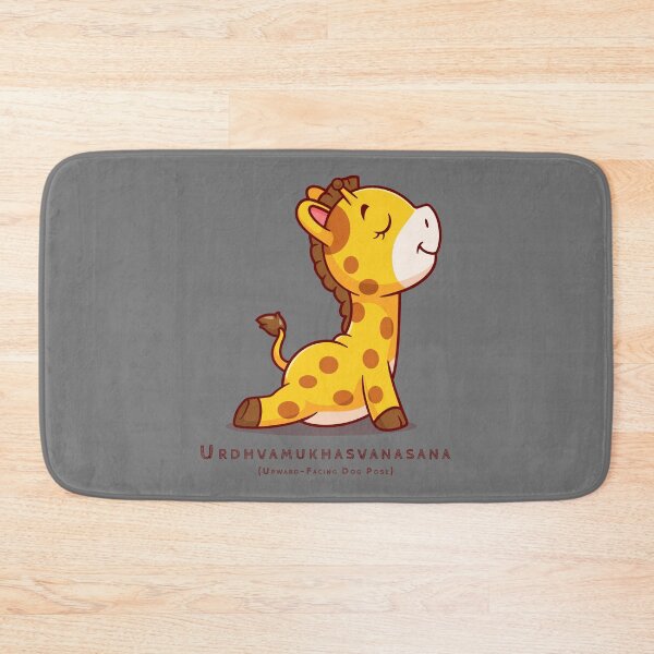 Item preview, Urdhva Mukha Svanasana | Yoga Pose : Baby Giraffe designed and sold by savasanaqueen.