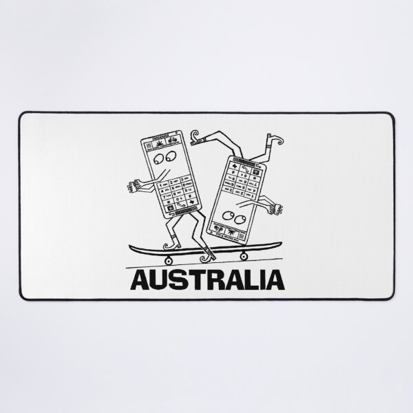 Item preview, AUSTRALIA ~ CELL-PHONES ~ SKATEBOARDING ~ (V-8-36) designed and sold by RodeoMalibu.