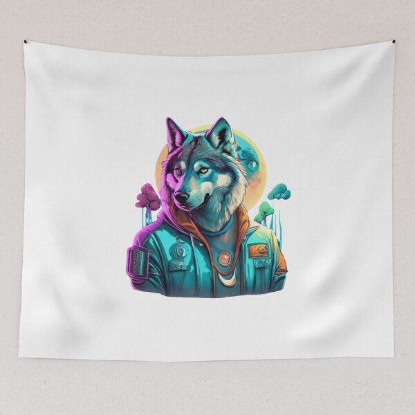 Item preview,    Great Blue Wolfdog designed and sold by Creativedsigna.