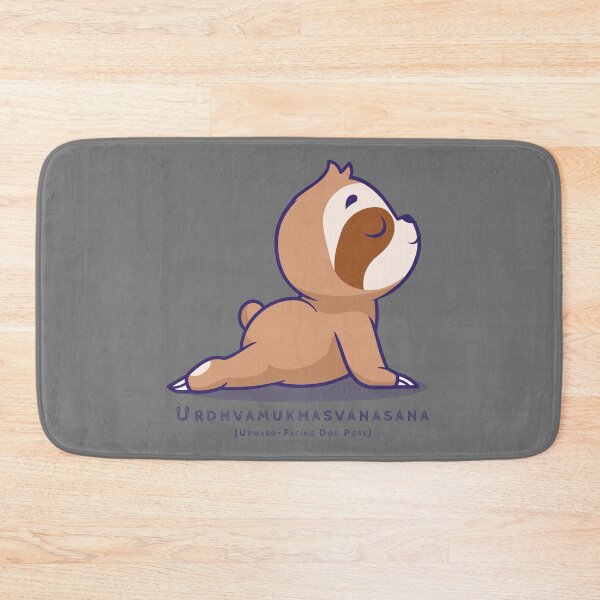 Item preview, Urdhva Mukha Svanasana | Yoga Pose : Baby Sloth designed and sold by savasanaqueen.