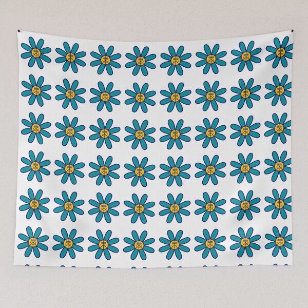 Item preview, Peace Sign Flower ,Retro Peace sign designed and sold by BotunPeony.