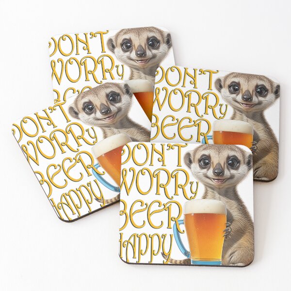 Item preview, Don't Worry Beer Happy designed and sold by likbatonboot.