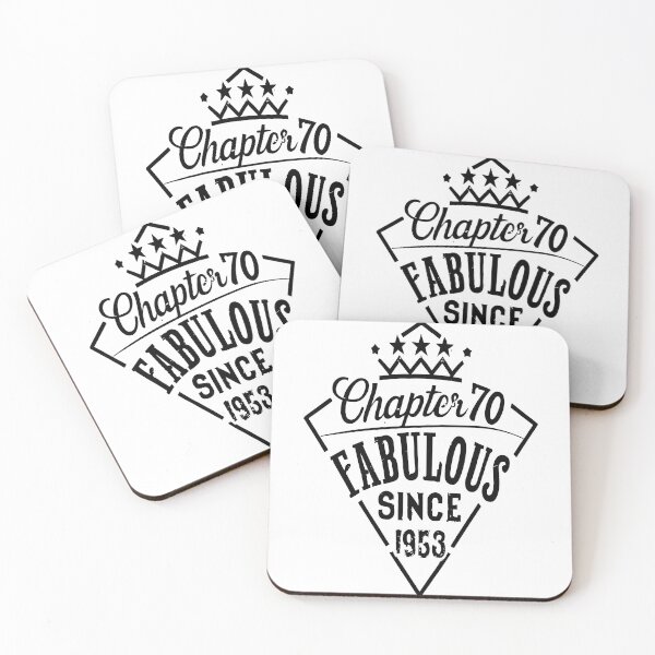 Item preview, Chapter 70 Fabulous Since 1953 70th Birthday designed and sold by DashBliss.