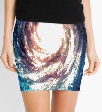  Pattern, tracery, weave, figure, structure, framework, composition, frame, texture Mini Skirt