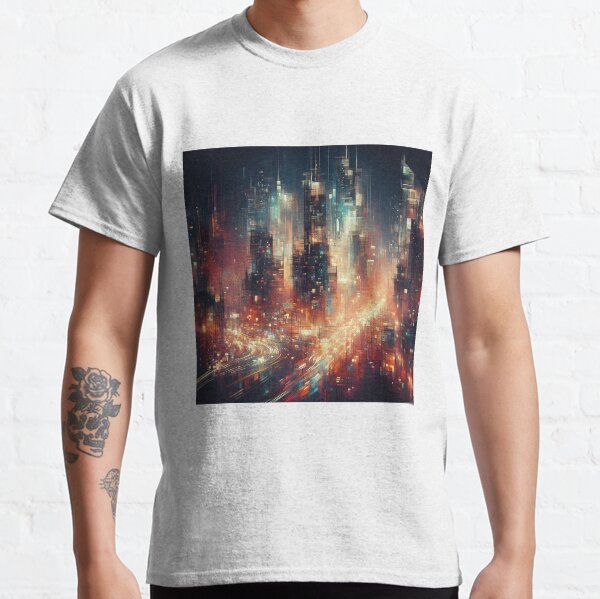 Lights of the City Art Print Classic T-Shirt