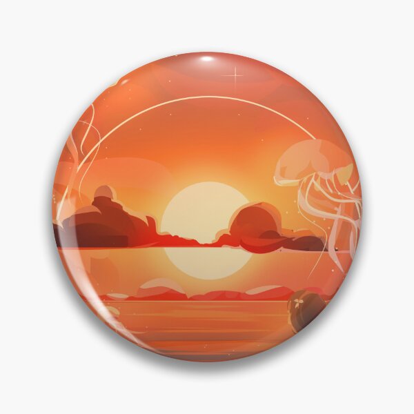Item preview, Atardecer de medusas designed and sold by tektober.