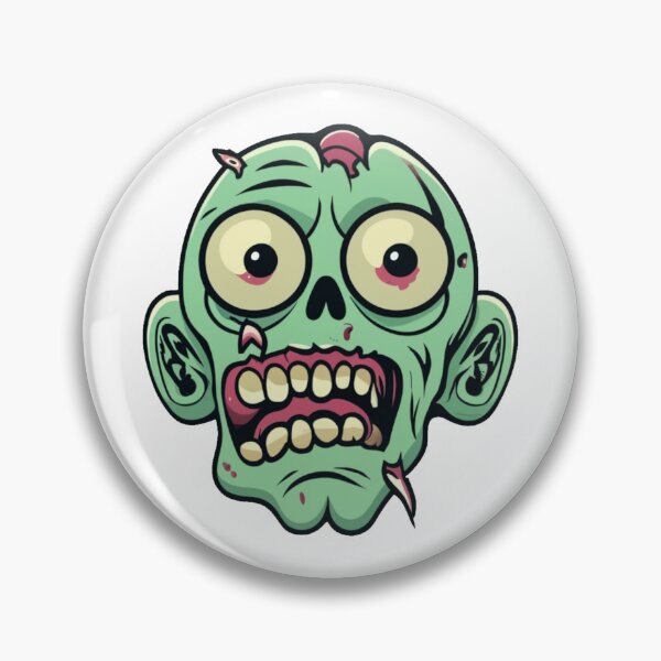 Item preview, Zombie smiley face designed and sold by PawelNature.