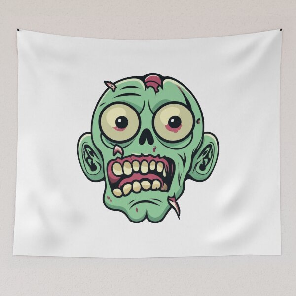 Item preview, Zombie smiley face designed and sold by PawelNature.