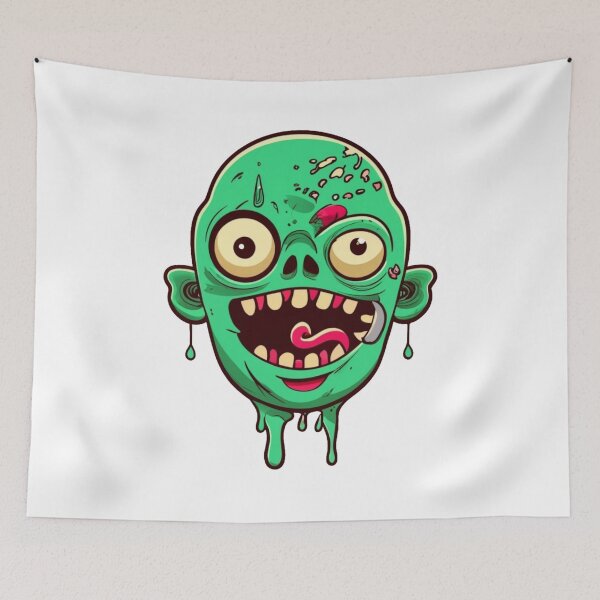 Item preview, Zombie smiley face designed and sold by PawelNature.