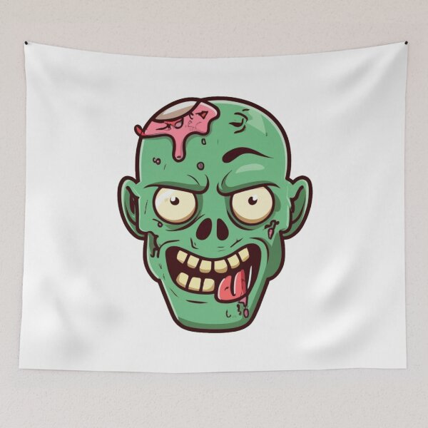 Item preview, Zombie smiley face designed and sold by PawelNature.