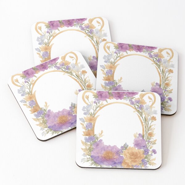 Item preview, Purple flower frame designed and sold by Jayjaynaenae.