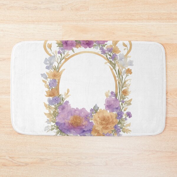 Item preview, Purple flower frame designed and sold by Jayjaynaenae.