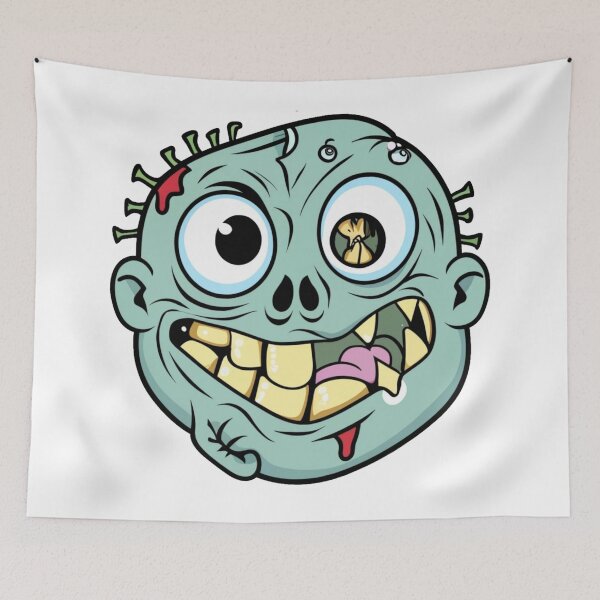 Item preview, Zombie smiley face designed and sold by PawelNature.