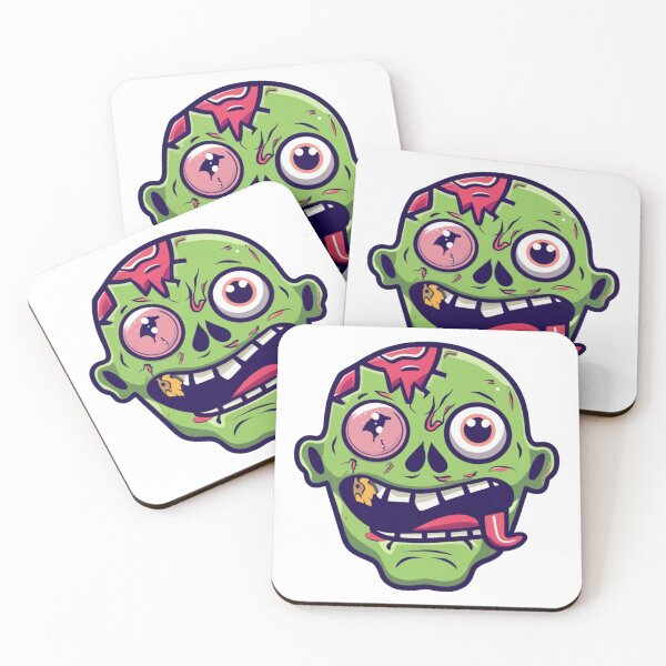 Item preview, Zombie smiley face designed and sold by PawelNature.