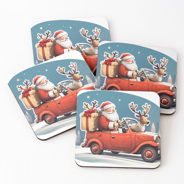 Item preview, Santa with gift box designed and sold by wplamkung.