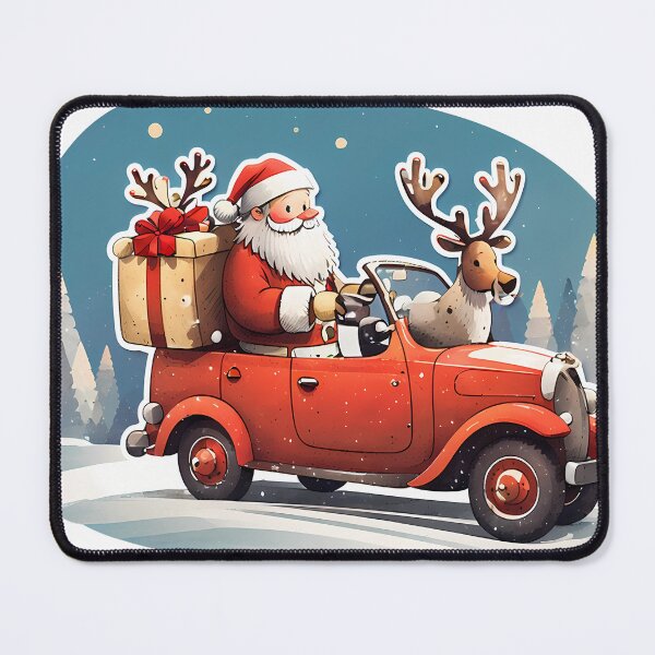 Item preview, Santa with gift box designed and sold by wplamkung.