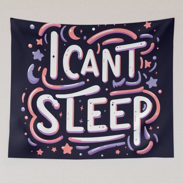 Item preview, I CAN'T SLEEP designed and sold by Rectoryprint.